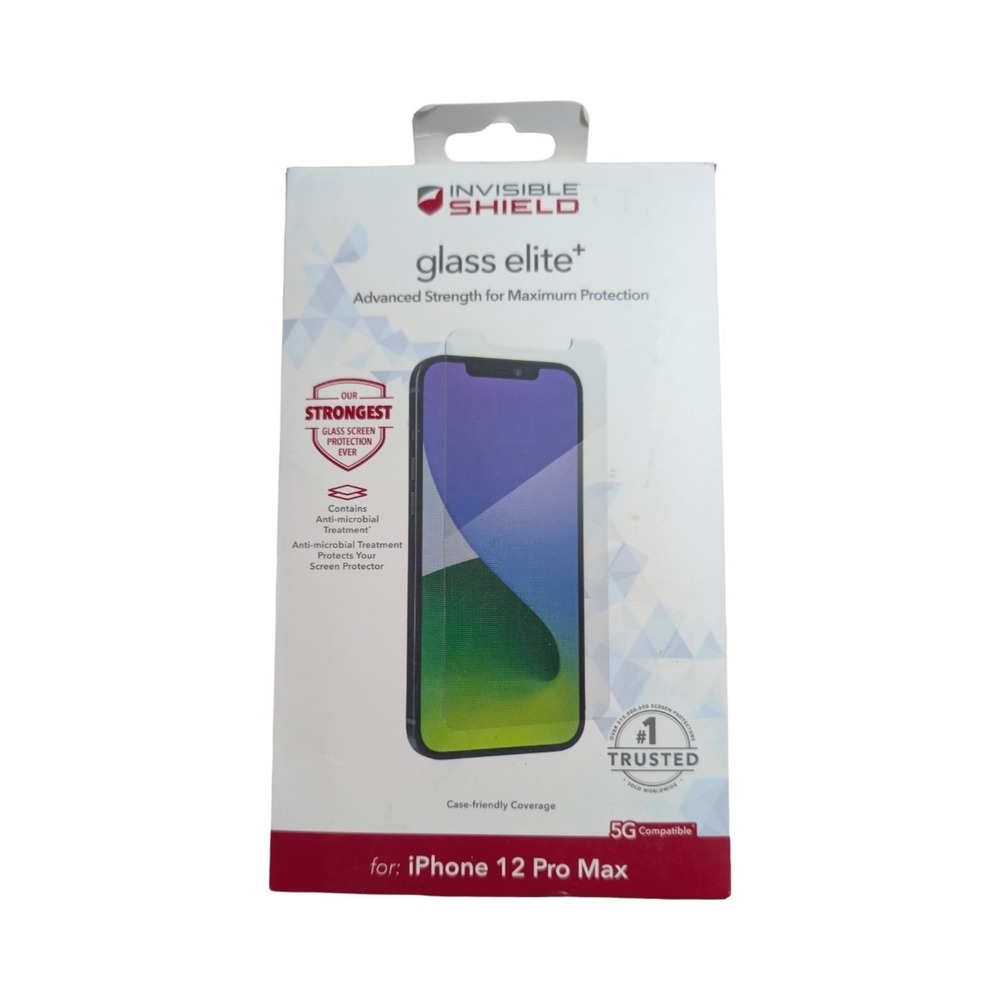 Aa9-N‎ ZAGG Apple iPhone 12 Pro Max InvisibleShield Glass Elite Screen Protector